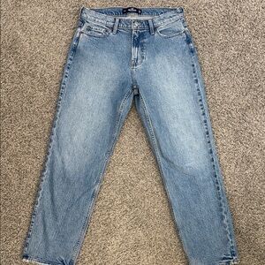 Hollister Light Blue Straight Jeans